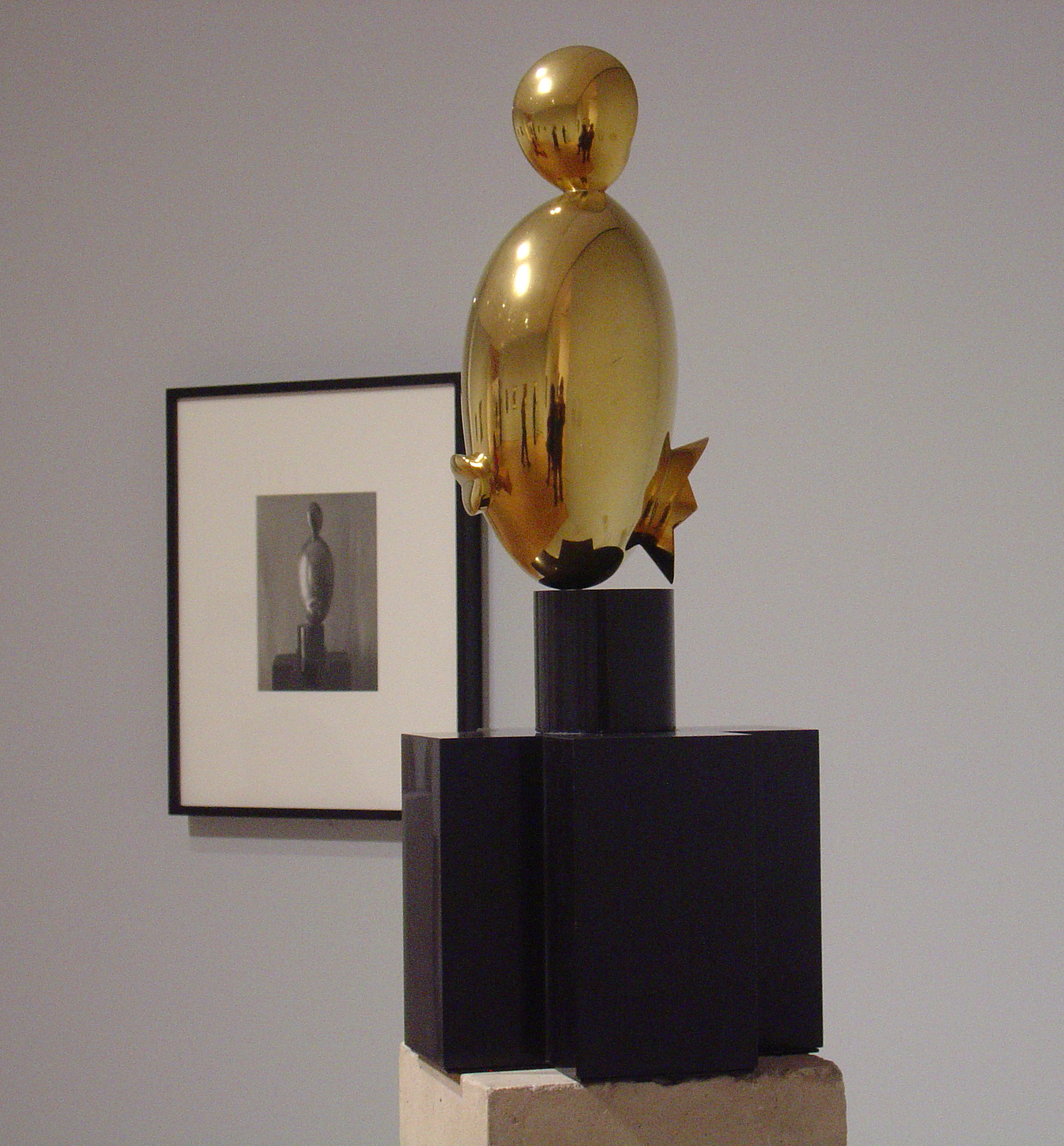 Constantin Brancusi's “La Négresse blonde” and Charles Sheeler's Untitled photograph of “La Négresse blonde”