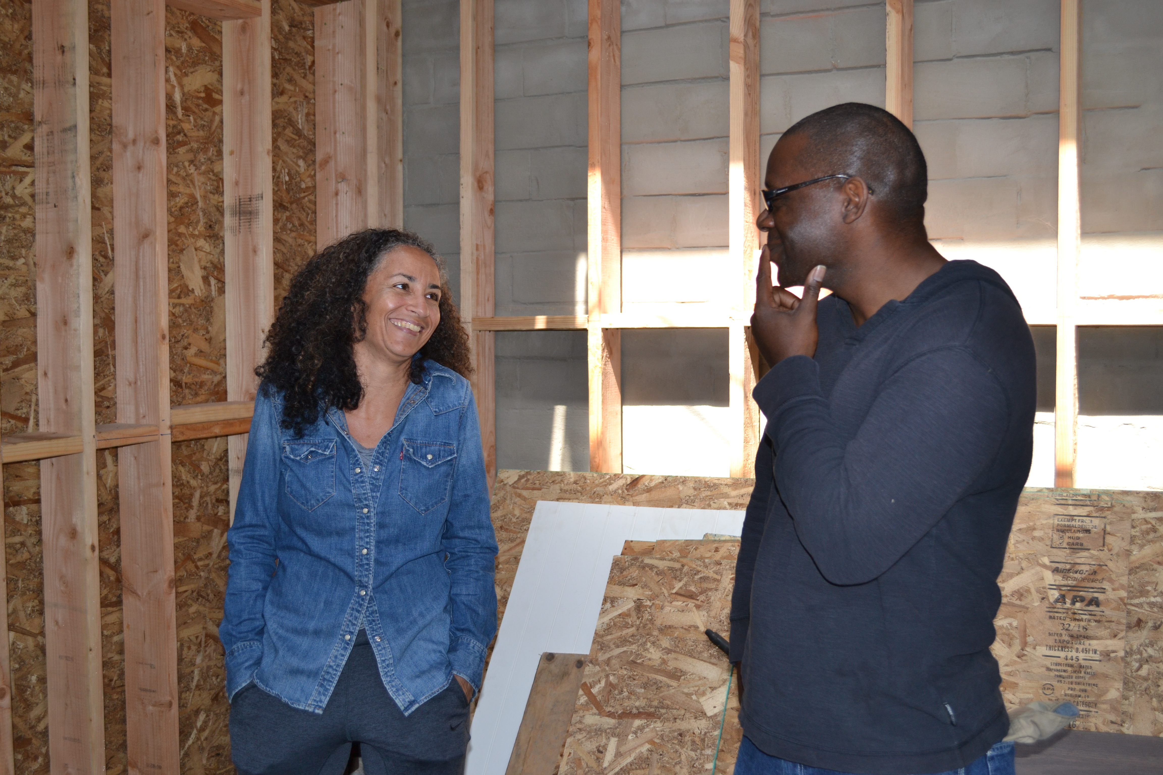 Chris Evans and Ernest Jolly at Shattuck Avenue Project Space